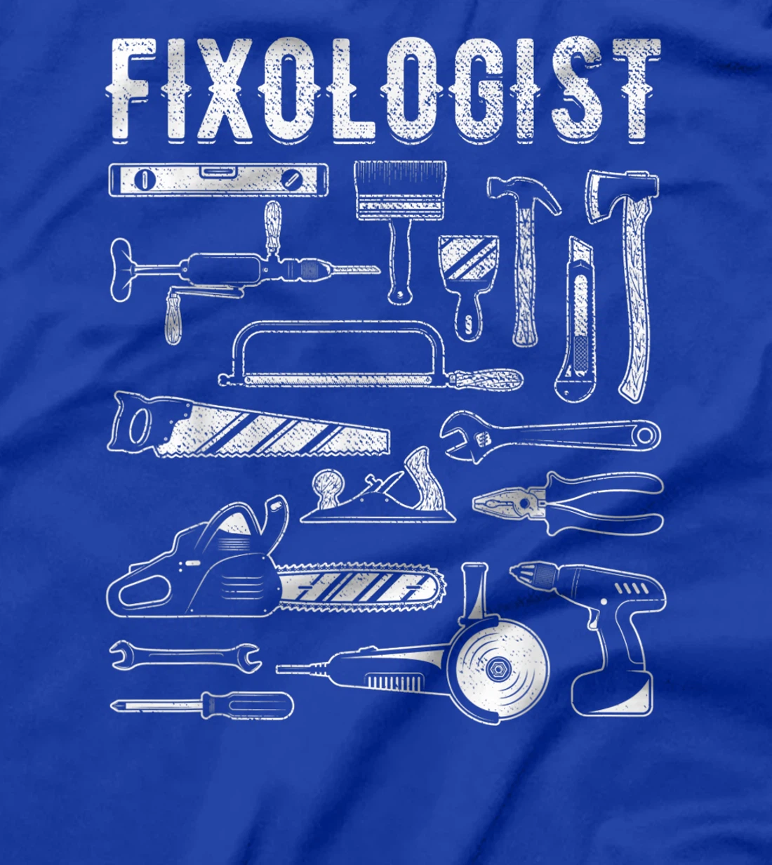 Carpenter Fixologist Repairman Tech DIY Mechanic Handyman T-Shirt