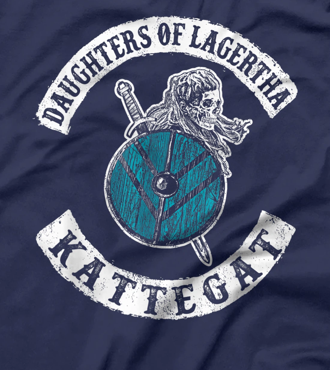 Daughters of Lagertha - Viking Shieldmaiden T-Shirt