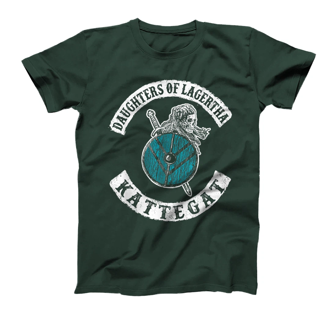 Daughters of Lagertha - Viking Shieldmaiden T-Shirt