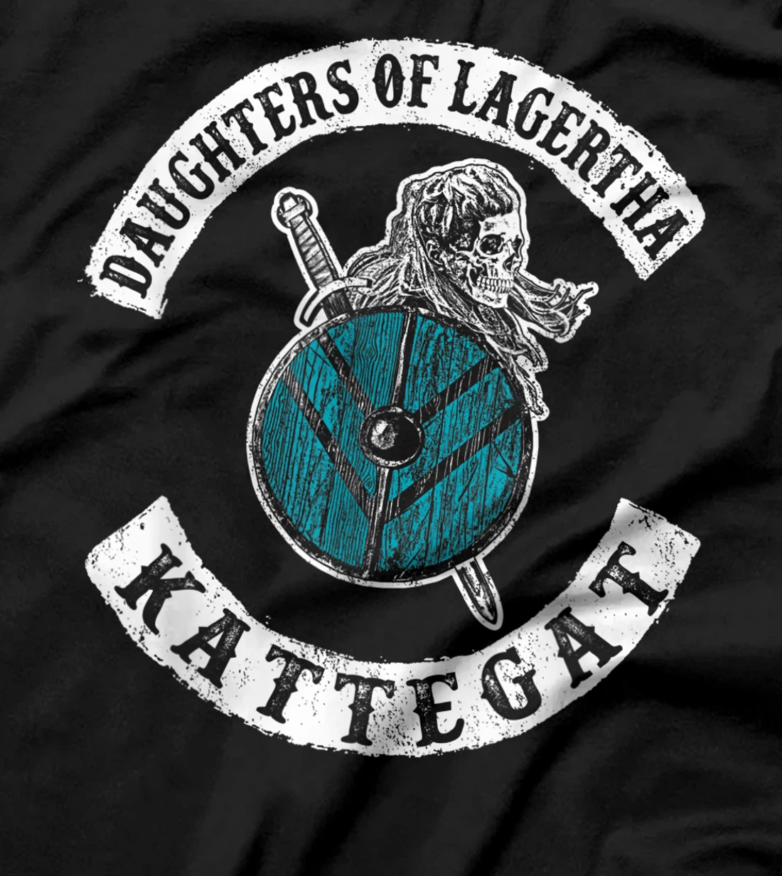 Daughters of Lagertha - Viking Shieldmaiden T-Shirt