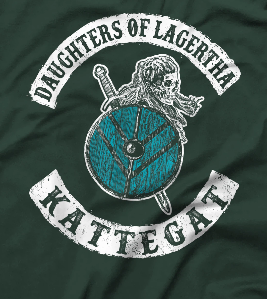 Daughters of Lagertha - Viking Shieldmaiden T-Shirt
