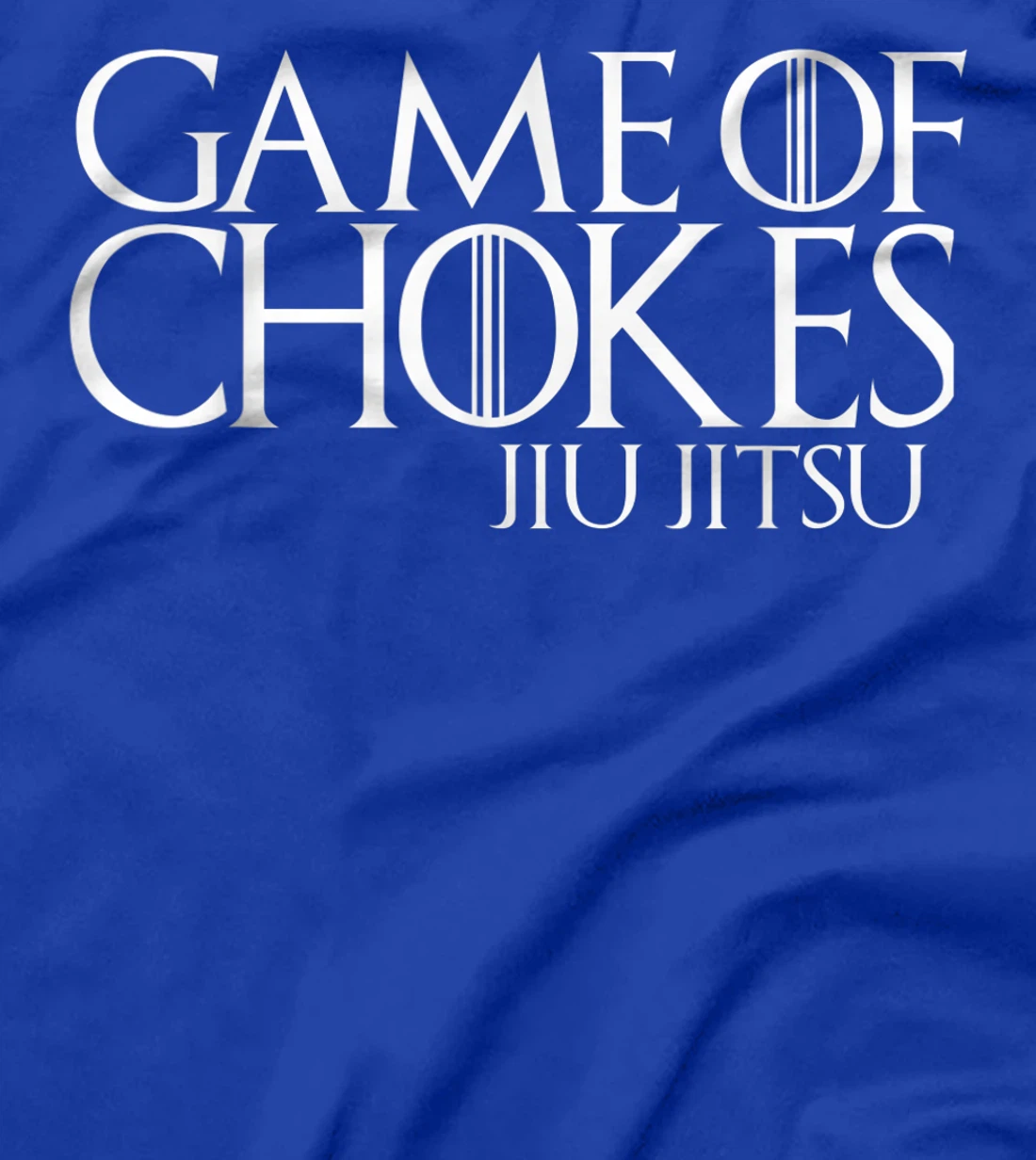 Jiu Jitsu Shirts Game of Chokes Mens BJJ MMA Jujitsu T-Shirt