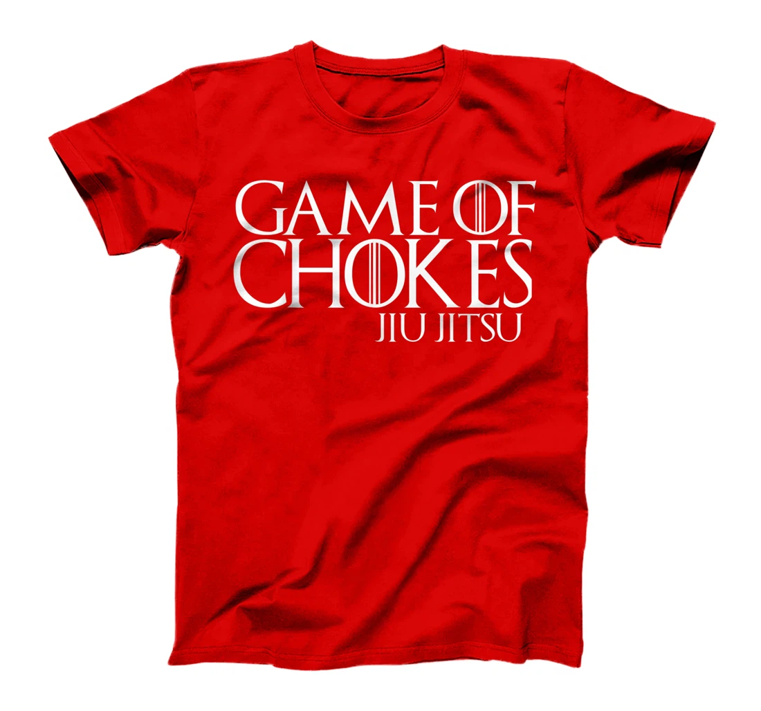 Jiu Jitsu Shirts Game of Chokes Mens BJJ MMA Jujitsu T-Shirt
