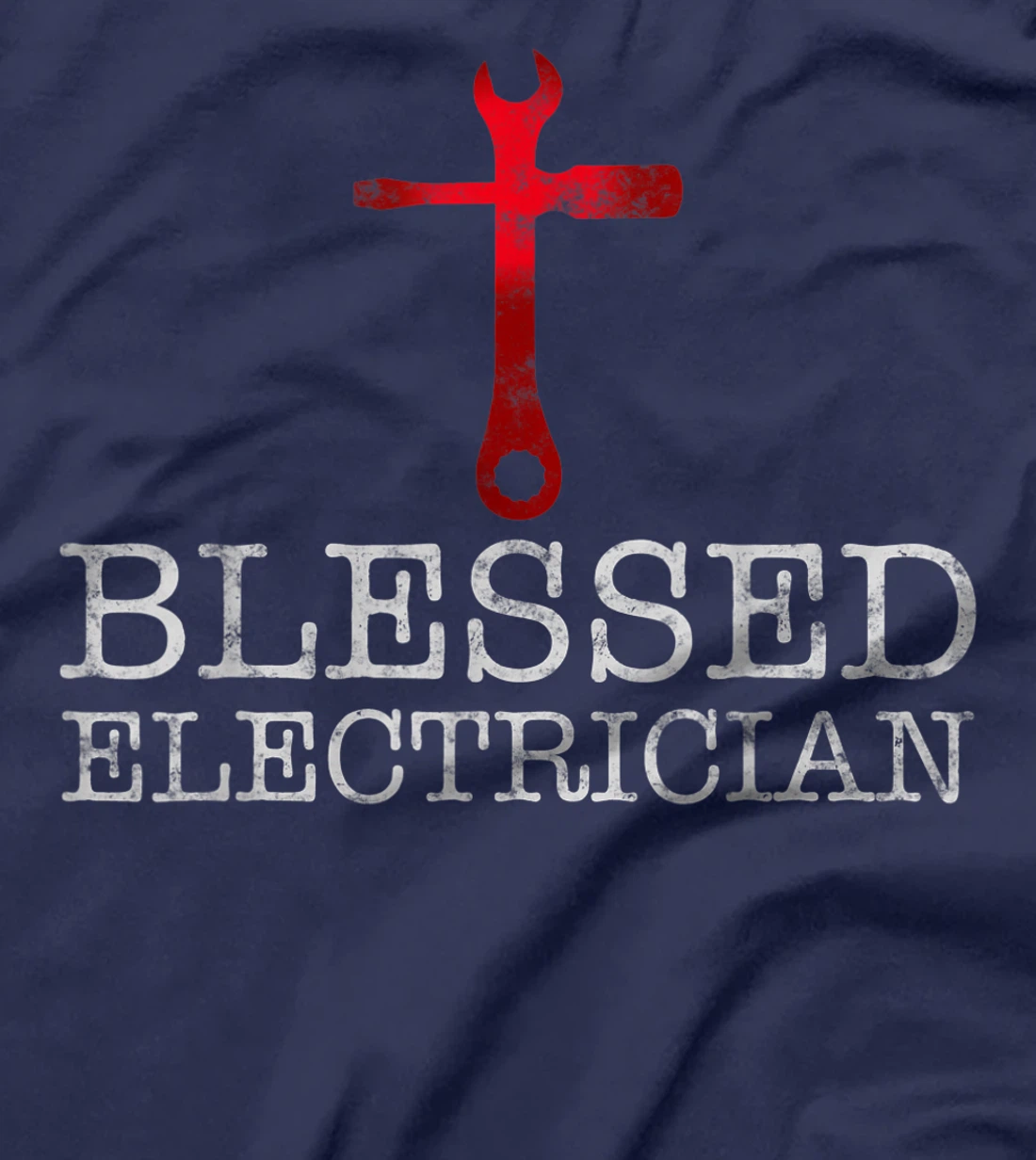 Blessed Electrician gift for Christian Electrician T-Shirt