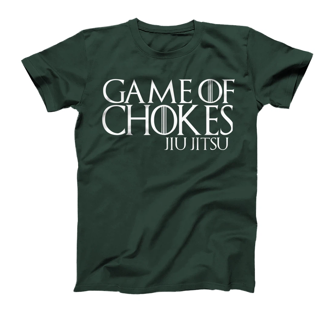 Jiu Jitsu Shirts Game of Chokes Mens BJJ MMA Jujitsu T-Shirt