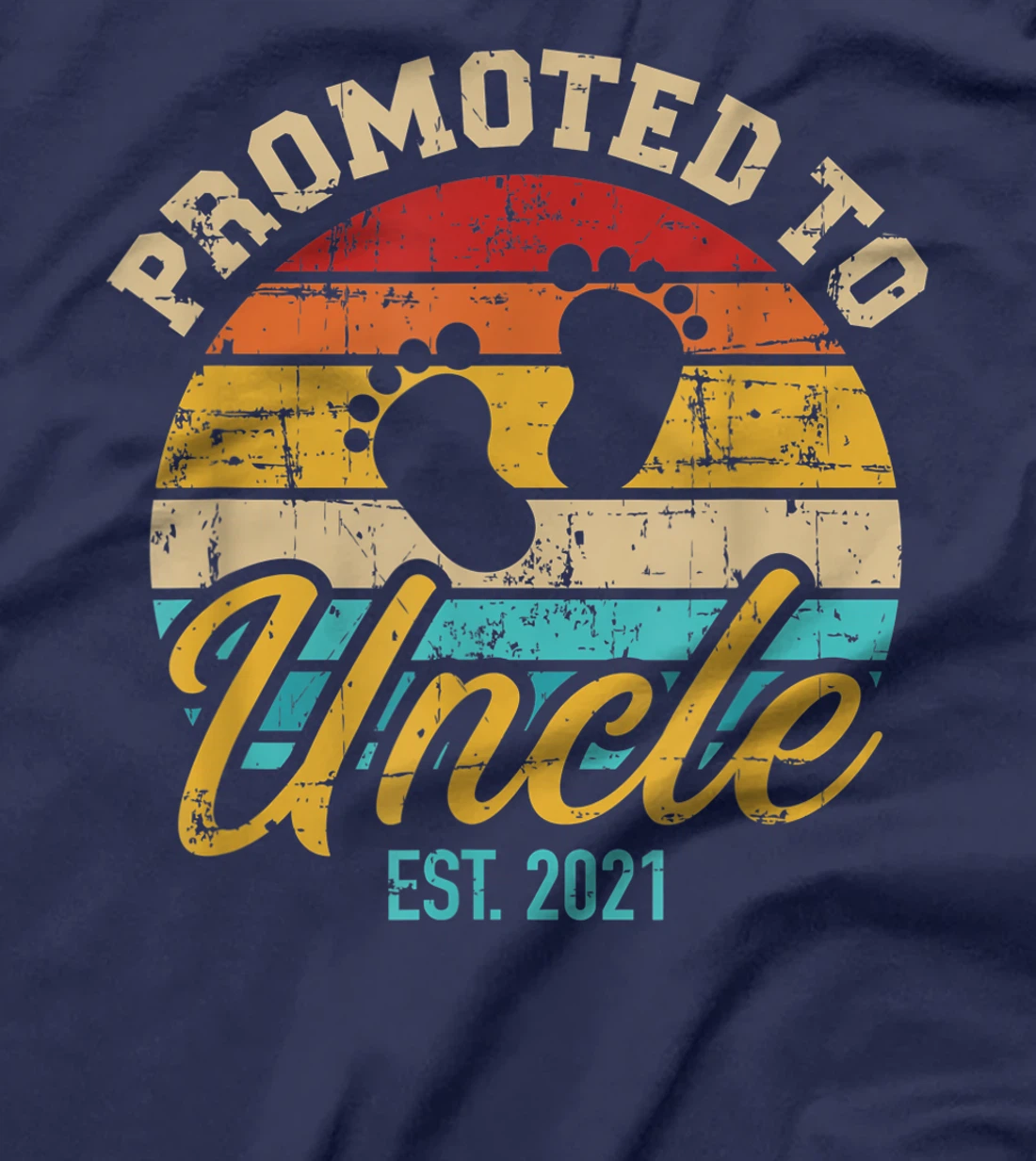Promoted to uncle 2021 vintage T-Shirt