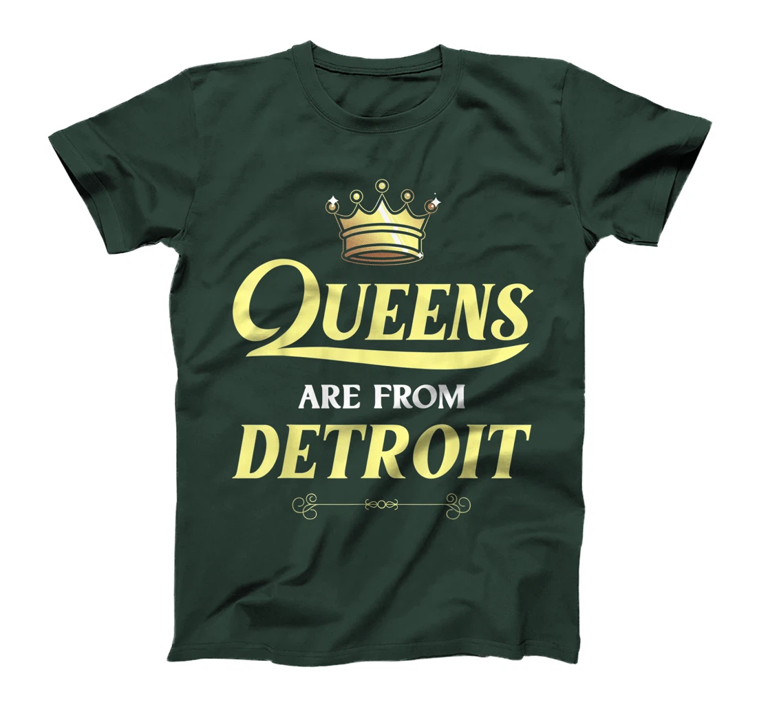 DETROIT Gift Funny Home Roots Grown Born City USA Heritage T-Shirt