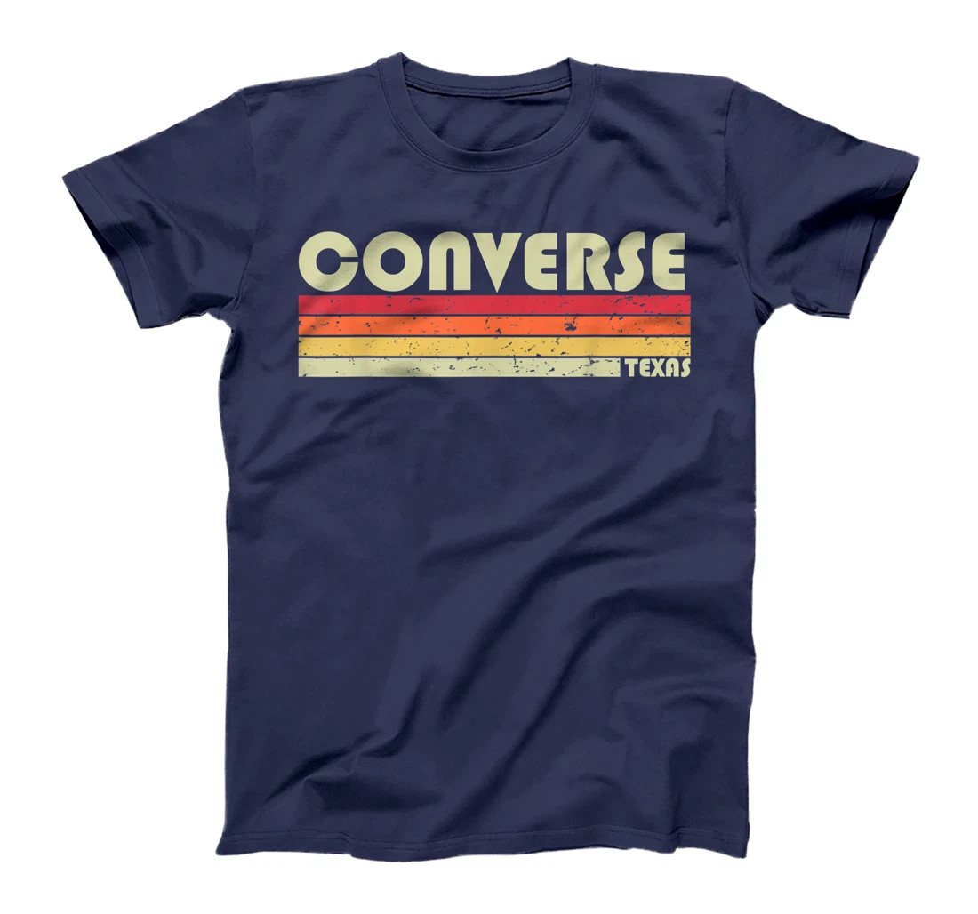 CONVERSE TX TEXAS Funny City Home Roots Gift Retro 70s 80s T-Shirt