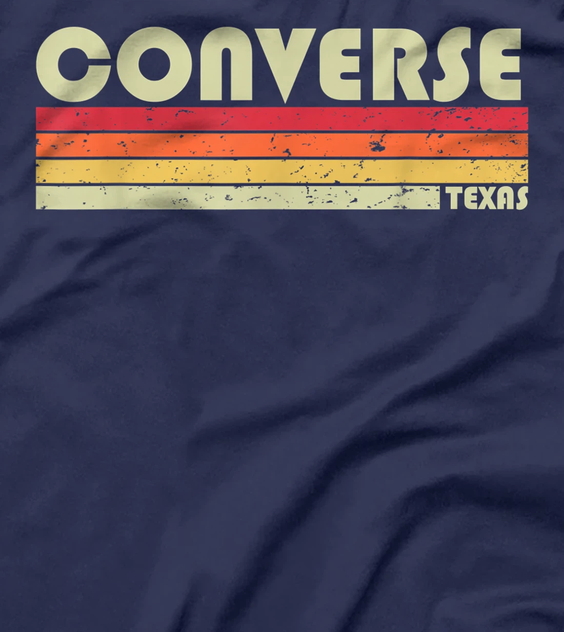 CONVERSE TX TEXAS Funny City Home Roots Gift Retro 70s 80s T-Shirt