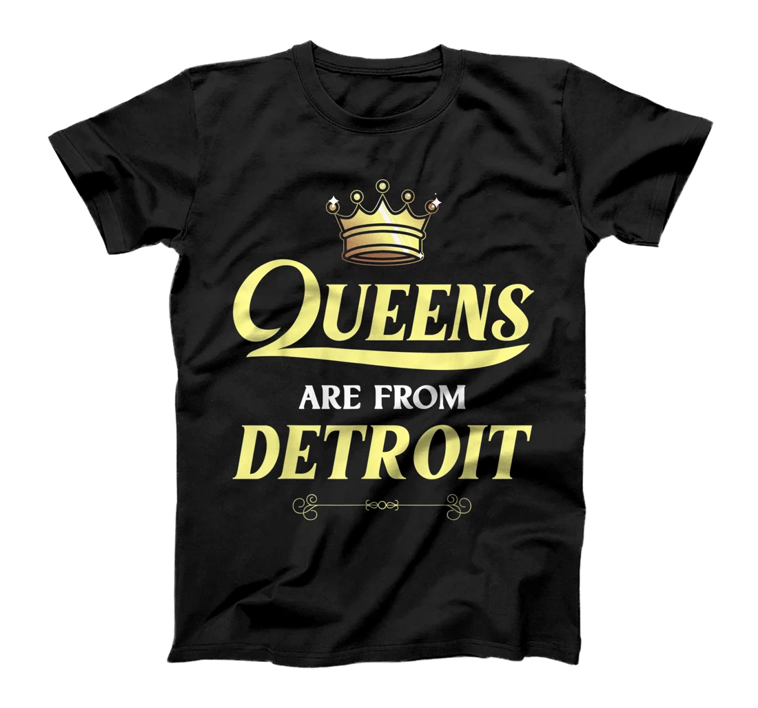 DETROIT Gift Funny Home Roots Grown Born City USA Heritage T-Shirt