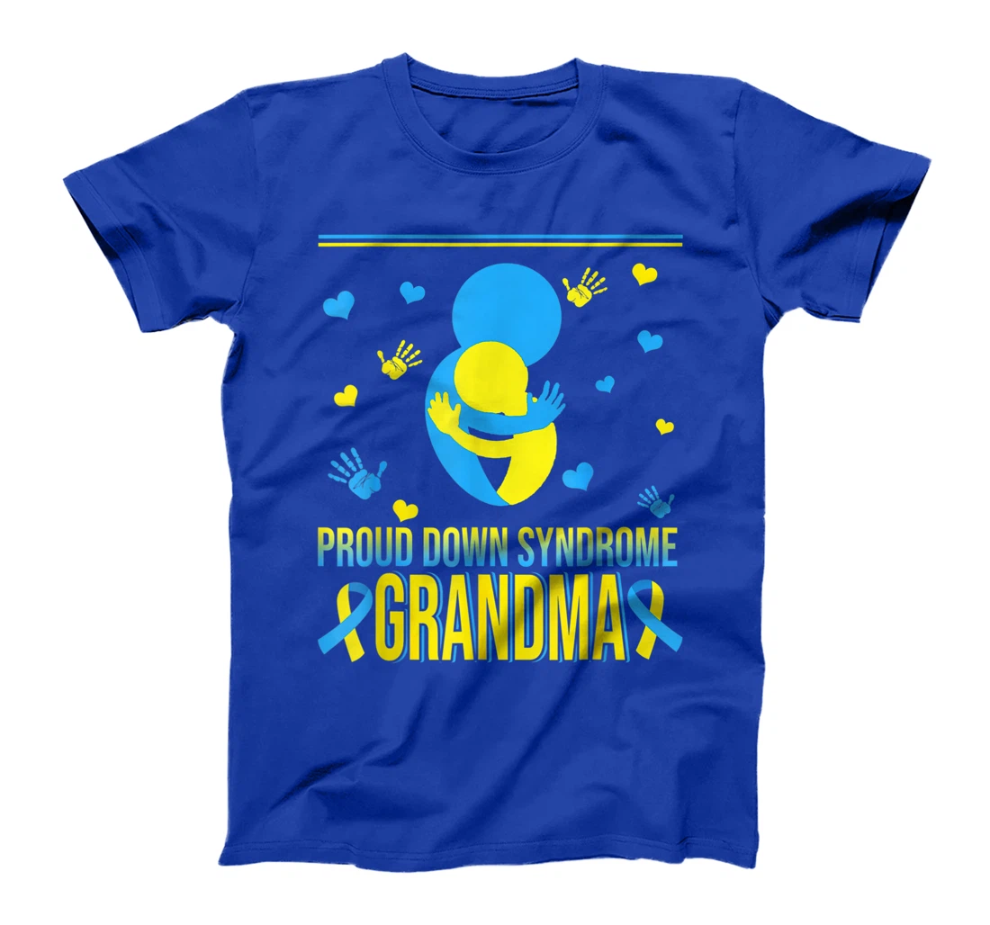Proud Down Syndrome Grandma Down Syndrome Awareness Family T-Shirt