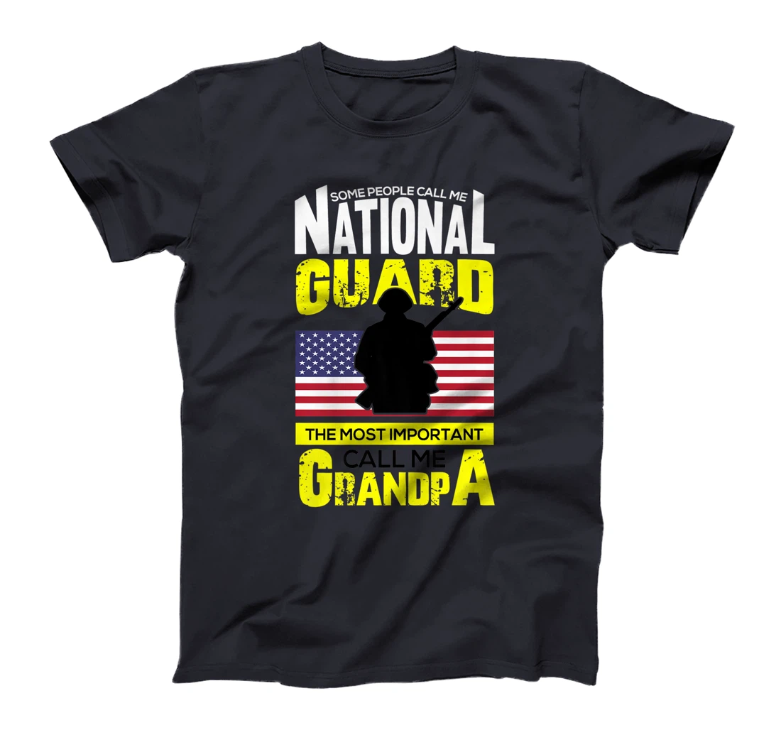 Some people Call Me National Guard Most Important Grandpa Premium T-Shirt