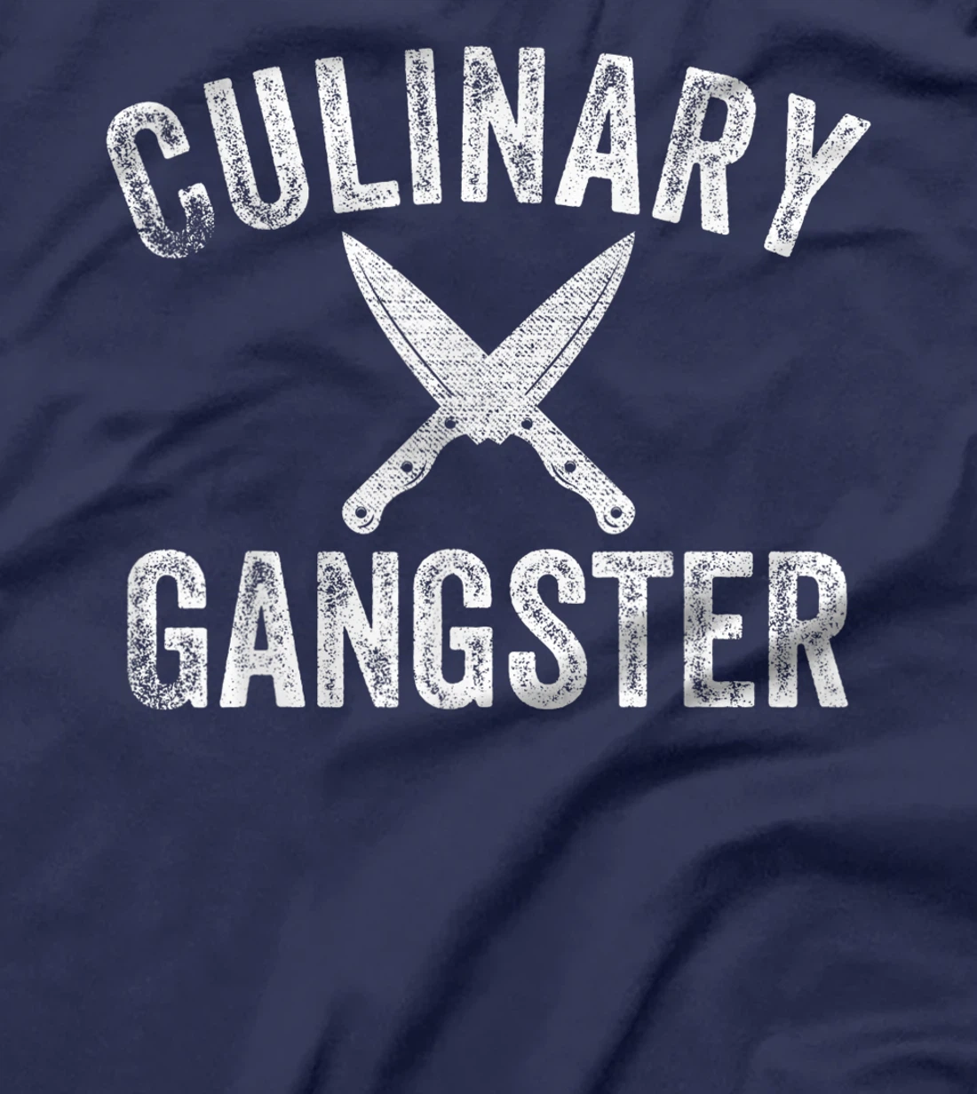 Culinary Gangster Cooking Themed Chefs Cooking Enthusiasts T-Shirt