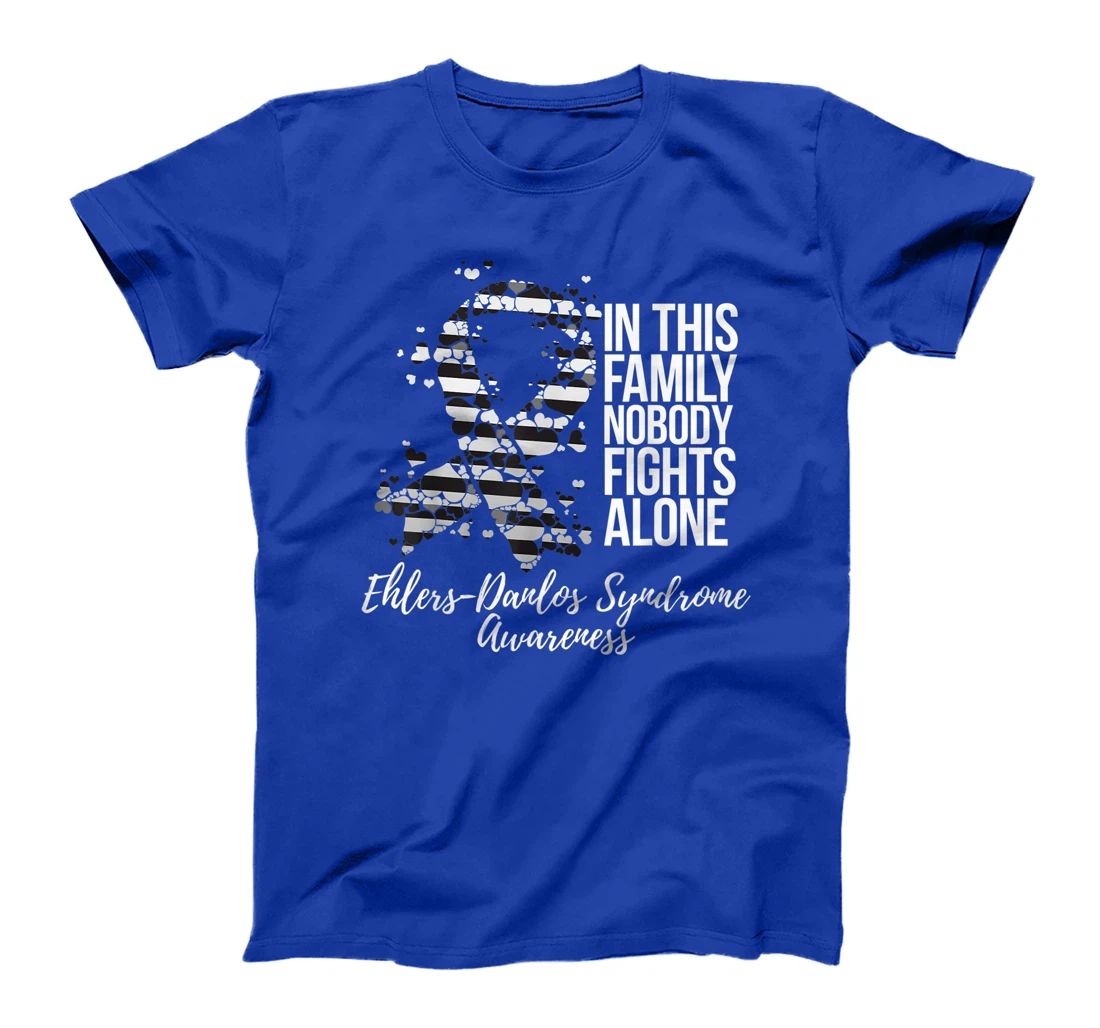 Family Support Ehlers-Danlos Syndrome Awareness T-Shirt