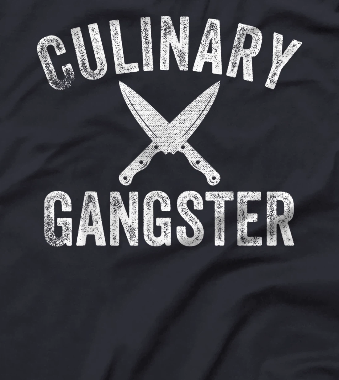 Culinary Gangster Cooking Themed Chefs Cooking Enthusiasts T-Shirt