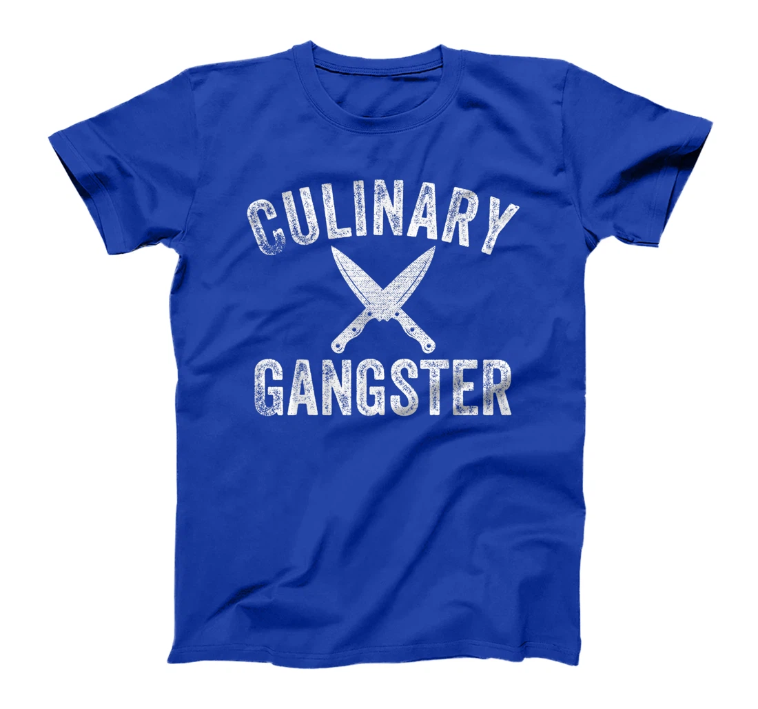 Culinary Gangster Cooking Themed Chefs Cooking Enthusiasts T-Shirt