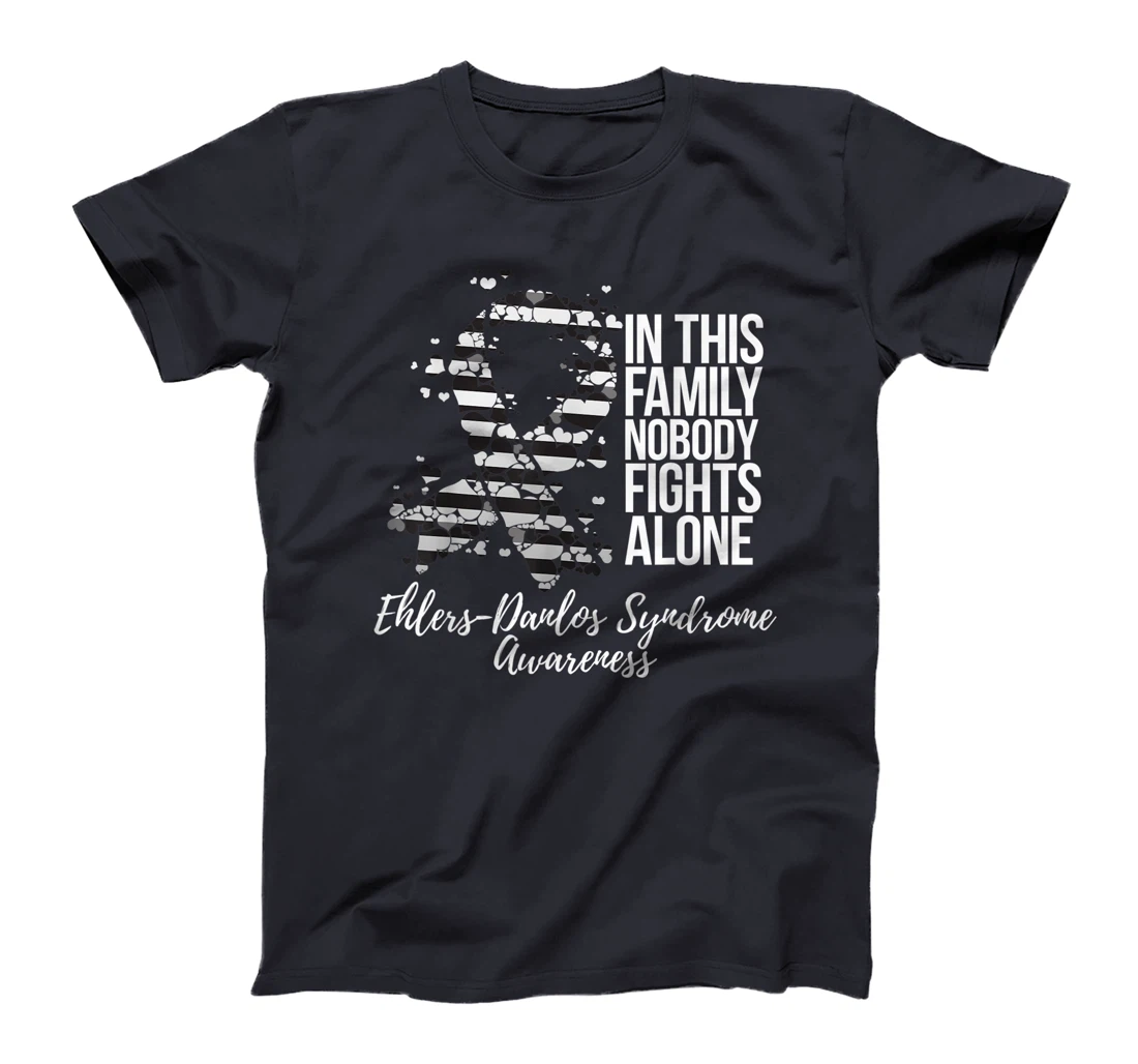 Family Support Ehlers-Danlos Syndrome Awareness T-Shirt