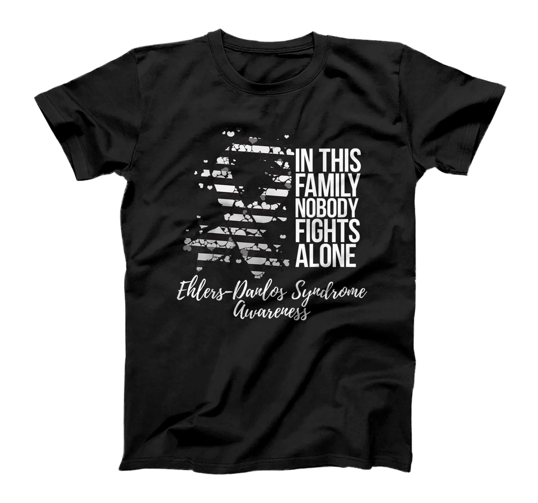 Family Support Ehlers-Danlos Syndrome Awareness T-Shirt