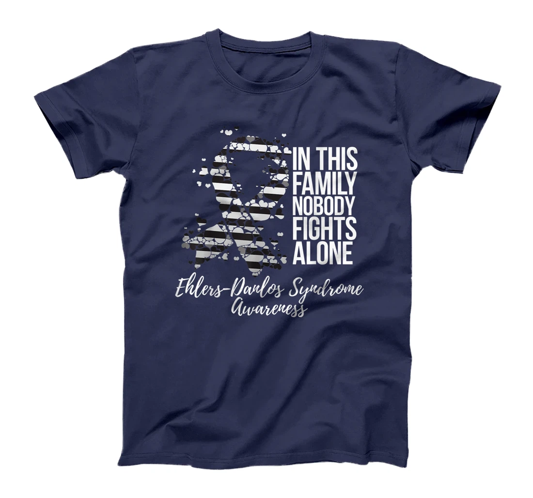 Family Support Ehlers-Danlos Syndrome Awareness T-Shirt