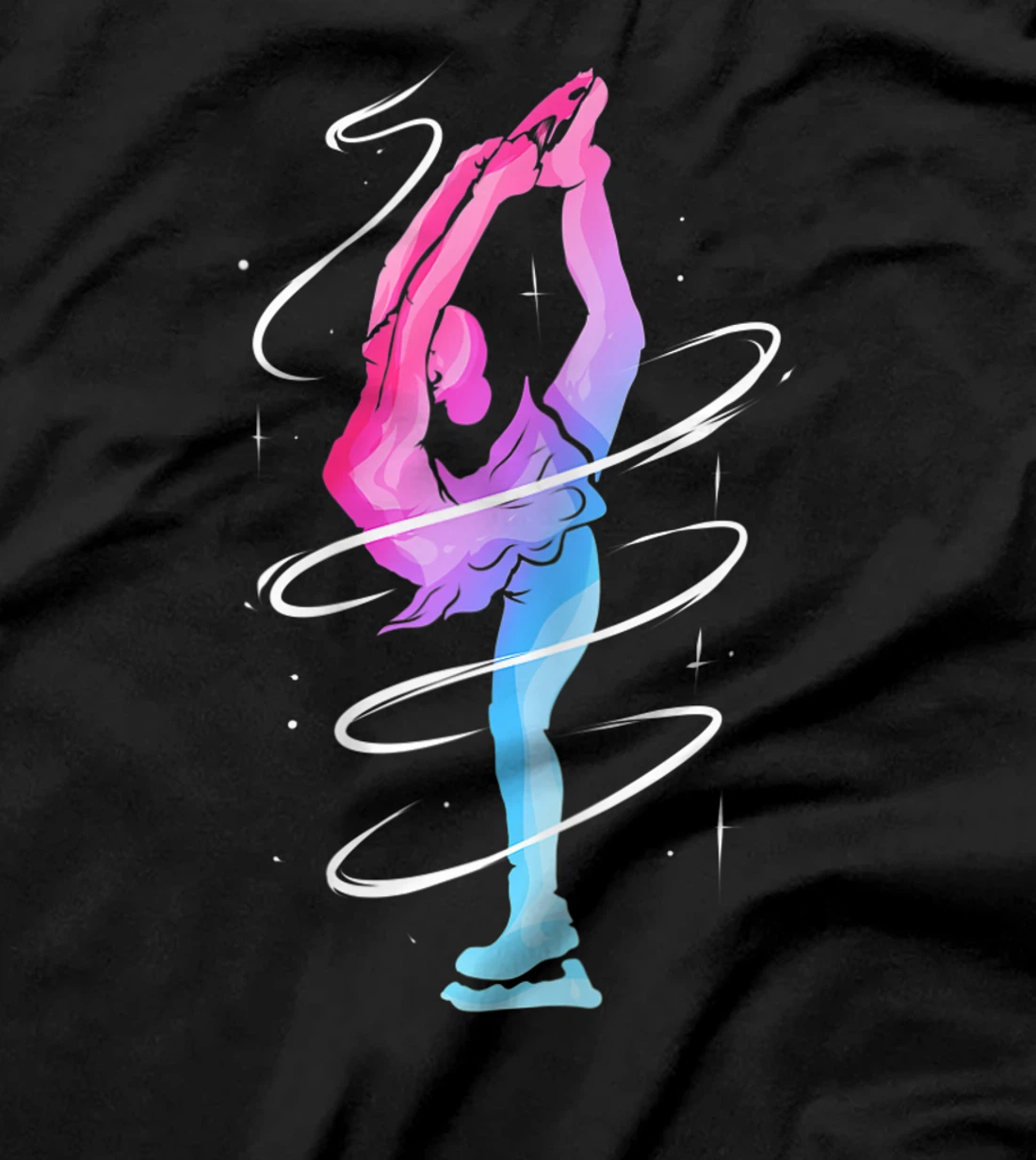 Figure Skater Girl for Figure Skating Ice Skater Dance T-Shirt