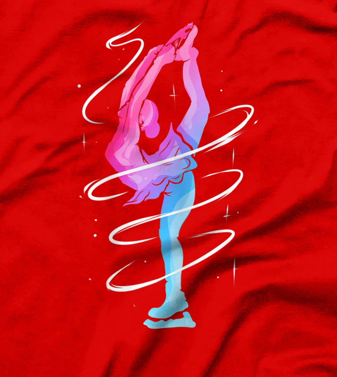 Figure Skater Girl for Figure Skating Ice Skater Dance T-Shirt