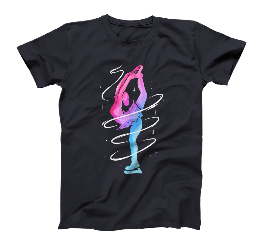 Figure Skater Girl for Figure Skating Ice Skater Dance T-Shirt