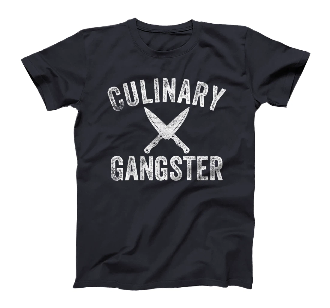 Culinary Gangster Cooking Themed Chefs Cooking Enthusiasts T-Shirt