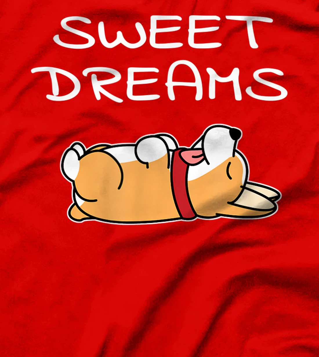 Corgi Puppy Sweet Dreams Pajama for Bedtime T-Shirt