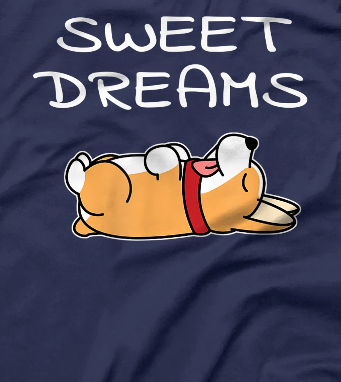 Corgi Puppy Sweet Dreams Pajama for Bedtime T-Shirt