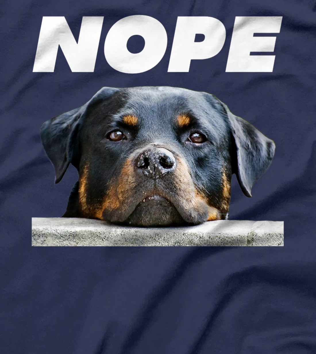 Rotweiller Nope Rottie Face Not Today Love My Rottweiler Dog Premium T-Shirt