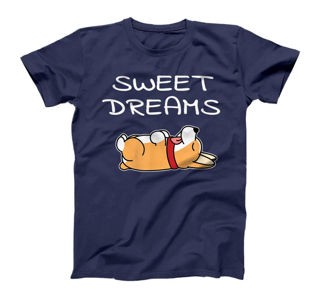Corgi Puppy Sweet Dreams Pajama for Bedtime T-Shirt