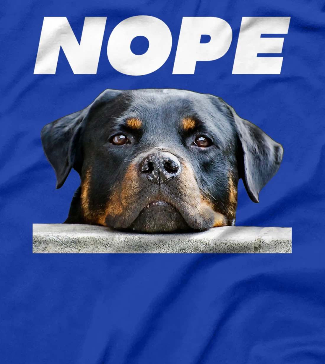 Rotweiller Nope Rottie Face Not Today Love My Rottweiler Dog Premium T-Shirt