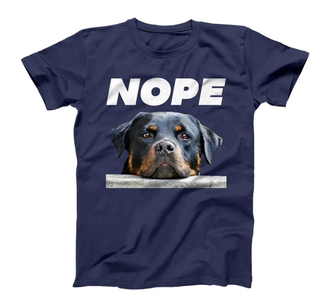 Rotweiller Nope Rottie Face Not Today Love My Rottweiler Dog Premium T-Shirt