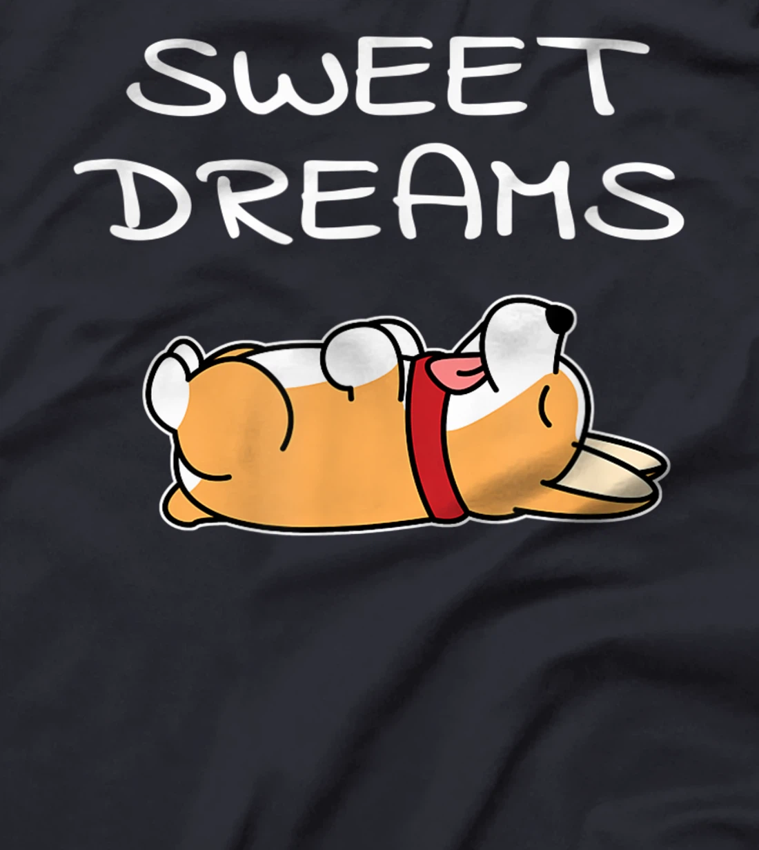 Corgi Puppy Sweet Dreams Pajama for Bedtime T-Shirt