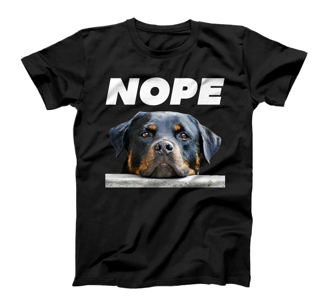 Rotweiller Nope Rottie Face Not Today Love My Rottweiler Dog Premium T-Shirt