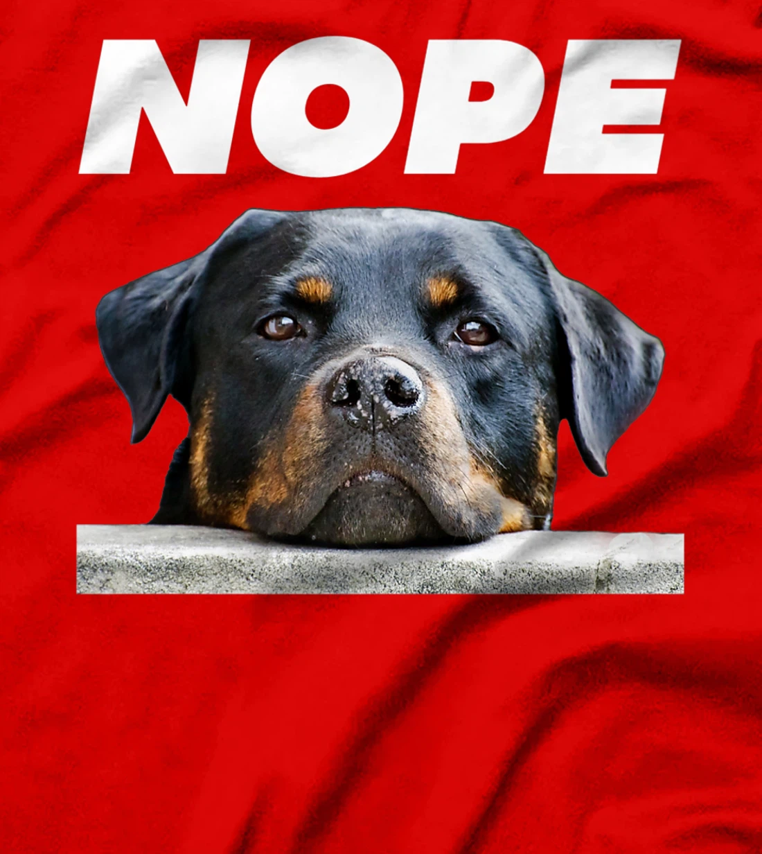 Rotweiller Nope Rottie Face Not Today Love My Rottweiler Dog Premium T-Shirt