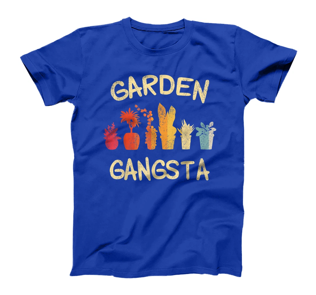 Garden Gangsta Plants Gardening Planting Hobby Gift Tee T-Shirt