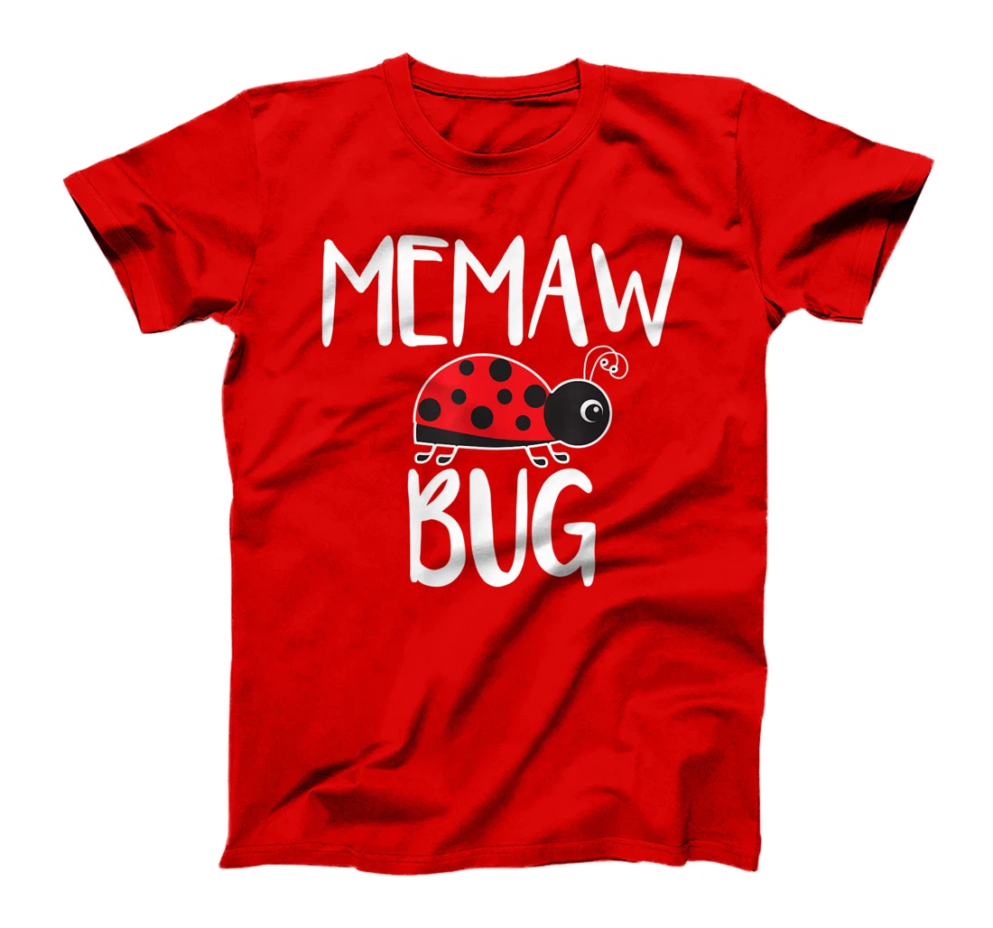 Memaw Bug Funny Ladybug Grandma T-Shirt
