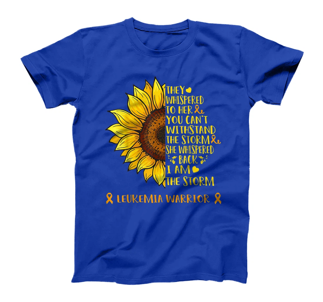 I Am The Storm LEUKEMIA Warrior Support LEUKEMIA Gifts T-Shirt