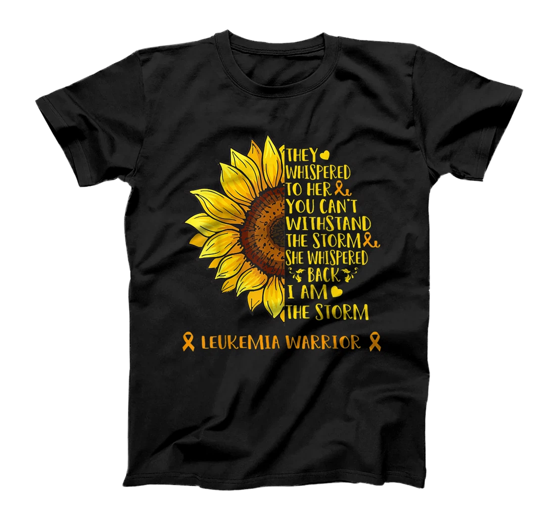 I Am The Storm LEUKEMIA Warrior Support LEUKEMIA Gifts T-Shirt