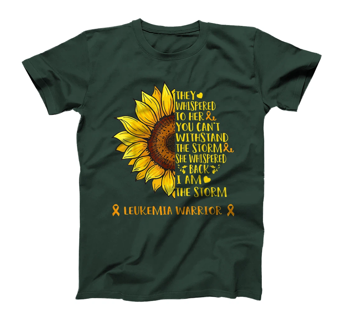 I Am The Storm LEUKEMIA Warrior Support LEUKEMIA Gifts T-Shirt