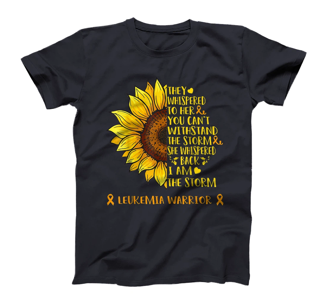 I Am The Storm LEUKEMIA Warrior Support LEUKEMIA Gifts T-Shirt
