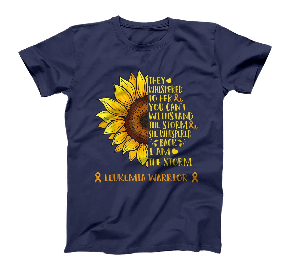 I Am The Storm LEUKEMIA Warrior Support LEUKEMIA Gifts T-Shirt