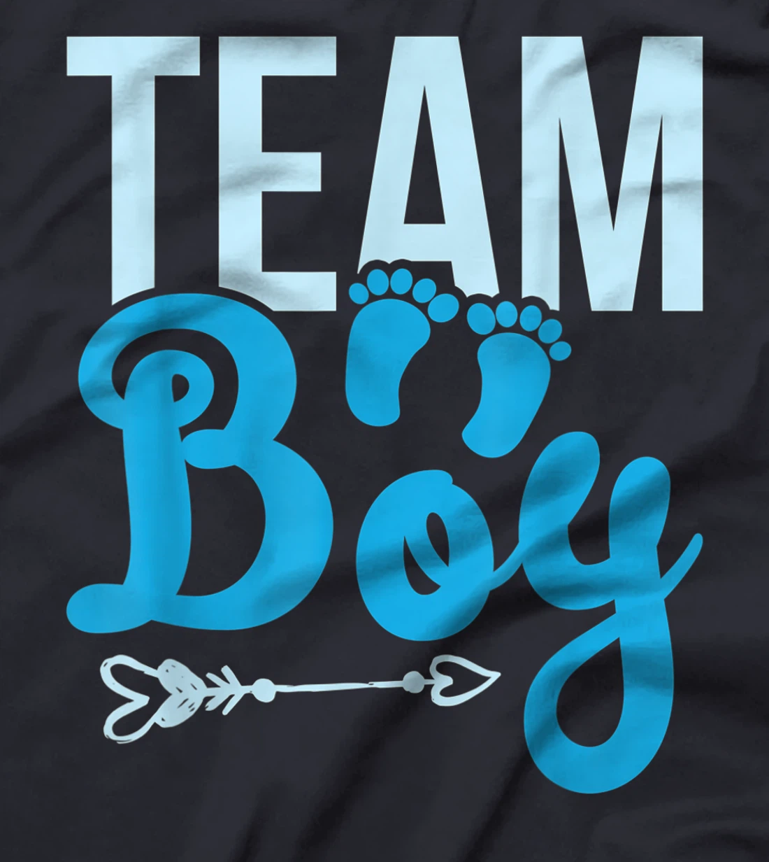 Team Boy Son Baby Gender Reveal T-Shirt
