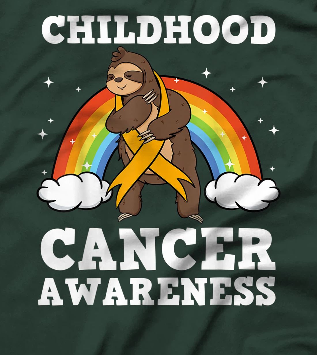 Childhood Cancer Awareness Parents Tumor Pediatrician Gift T-Shirt