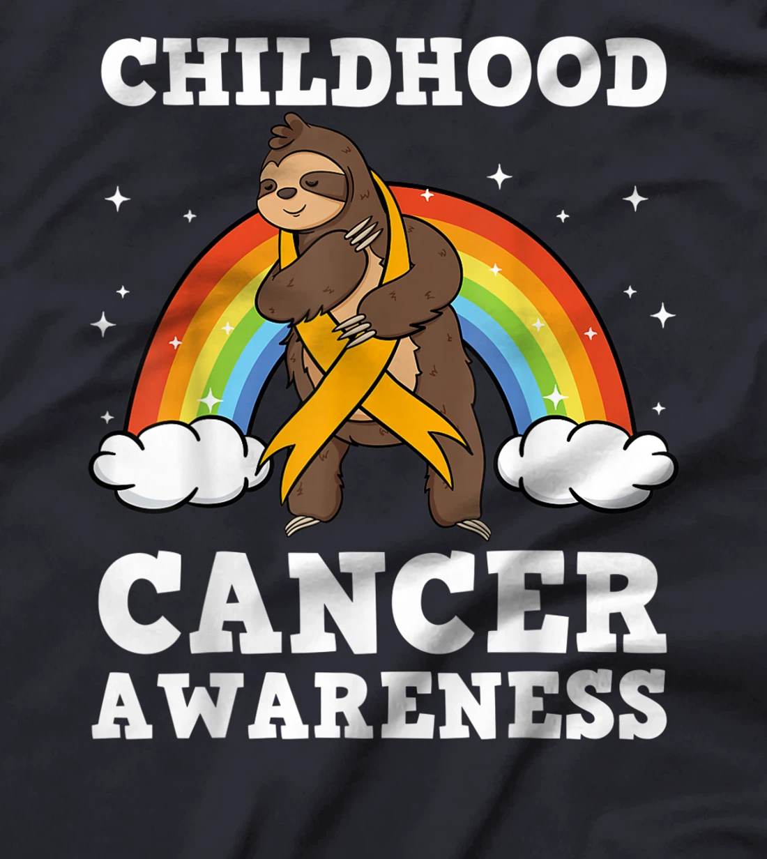 Childhood Cancer Awareness Parents Tumor Pediatrician Gift T-Shirt