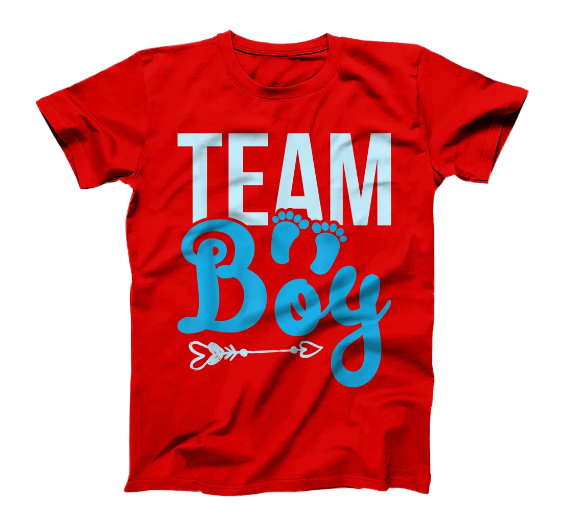 Team Boy Son Baby Gender Reveal T-Shirt
