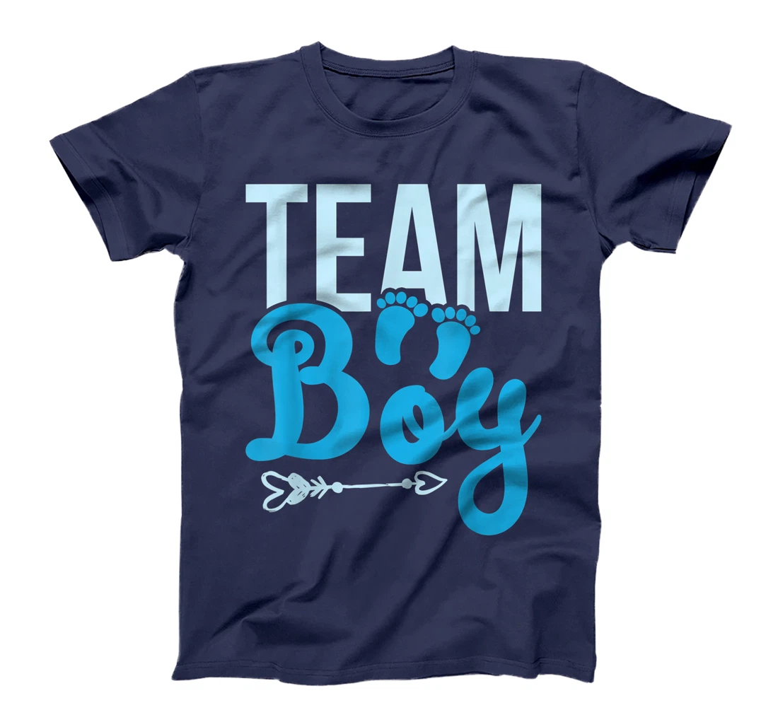 Team Boy Son Baby Gender Reveal T-Shirt