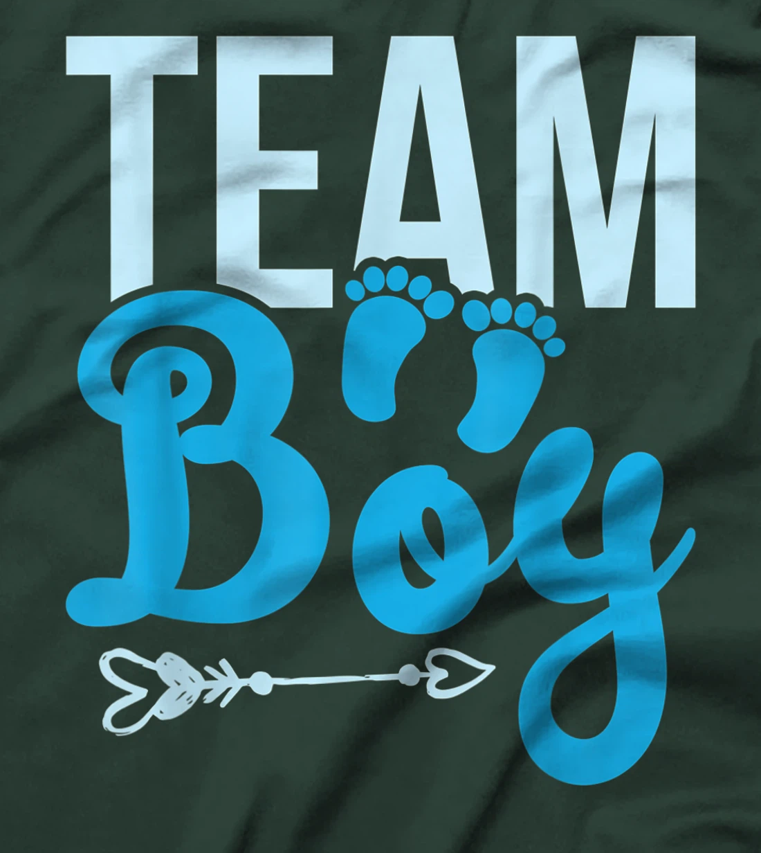 Team Boy Son Baby Gender Reveal T-Shirt