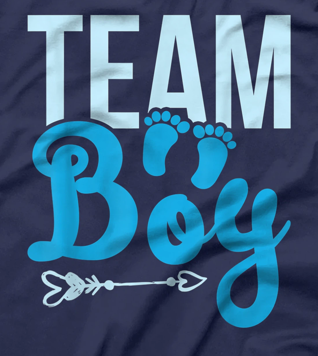 Team Boy Son Baby Gender Reveal T-Shirt